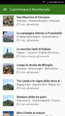 Camminare il Monferrato android App screenshot 9