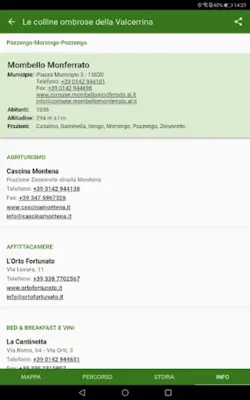 Camminare il Monferrato android App screenshot 1