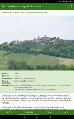 Camminare il Monferrato android App screenshot 2