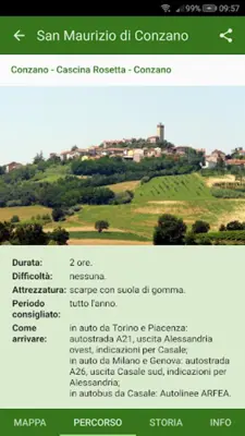 Camminare il Monferrato android App screenshot 7